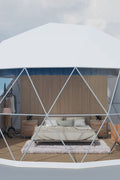 New 20FT Deluxe Eco Dome Glamping Tent – Geodesic Dome Building for Luxury Camping 112520GD - with 20 FT DOME (6 METER) KIT 112520GD | Sold by Uncle Wiener's Wholesale