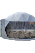 New 20FT Deluxe Eco Dome Glamping Tent – Geodesic Dome Building for Luxury Camping 112520GD - with Cold Weather Insulation Package 112520CW | Sold by Uncle Wiener's Wholesale
