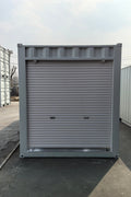 Roll-Up Door Mechanism Close-Up on 20FT Steel Storage Container