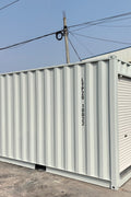 20FT Heavy-Duty Steel Storage Container with Roll-Up Door for Equipment Storage