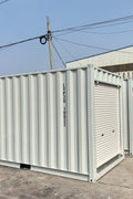 Fleet of Heavy-Duty Steel Storage Containers Ready for Delivery