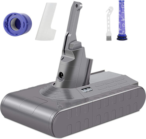 New 21.6V 4600mAh High Capacity Battery Replacement for Dyson V8 - Fit All V8 Models: V8 Absolute, Animal, Fluffy, Motorhead Vacuum Cleaner - with | Sold by Uncle Wiener's Wholesale