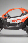 Can-Am Maverick 24V Ride-On UTV – Orange White 2-Seater
200W Brushless Motor UTV for Kids – Front View
24V Ride-On UTV with Remote and Suspension
Dual-Seater Kids UTV – Red White Can-Am Style
Can-Am Maverick Ride-On with Off-Road Tires for Kids