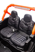 NEW 24V Deluxe UTV Ride - On – 4WD Kids Electric Car - with Orange & White | Sold by Uncle Wiener's Wholesale