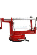 3-in-1 stainless steel apple peeler, corer, and slicer with hand crank and suction base