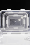 "airtight food container set with clear lids"

"3-pack BPA-free tritan food containers"

"stackable airtight containers for pantry"

"microwave and freezer-safe storage boxes"

"leak-proof food storage container set"