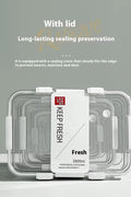 "airtight food container set with clear lids"

"3-pack BPA-free tritan food containers"

"stackable airtight containers for pantry"

"microwave and freezer-safe storage boxes"

"leak-proof food storage container set"