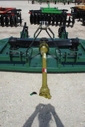 10 FT 3-Point Rotary Cutter Mower – Green Deck Side View

12 FT Industrial Rotary Cutter with PTO Drive – Front Angle

Heavy-Duty Tractor Rotary Mower – 3-Point Hitch Setup

Rotary Cutter Attachment for Farm Tractors – Underside Blades

Industrial Brush Cutter Mower – Rear Deck and Tires

