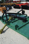 10 FT 3-Point Rotary Cutter Mower – Green Deck Side View

12 FT Industrial Rotary Cutter with PTO Drive – Front Angle

Heavy-Duty Tractor Rotary Mower – 3-Point Hitch Setup

Rotary Cutter Attachment for Farm Tractors – Underside Blades

Industrial Brush Cutter Mower – Rear Deck and Tires


