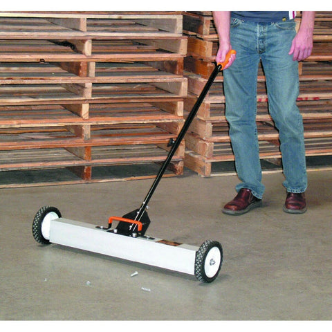 New 30 - Inch Magnetic Sweeper – Heavy Duty Industrial Floor Cleaner 1119MS - with | Sold by Uncle Wiener's Wholesale