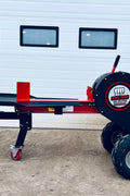 34 TON KINETIC LOG SPLITTER WITH 6.5 HP KOHLER ENGINE - Yard Machines with | Sold by Uncle Wiener's Wholesale