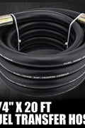 New 3/4″ x 20′ Fuel Transfer Hose – Heavy - Duty Hose for Diesel, Gasoline, Oil, Kerosene, Grease Dispensing FTH0756M - with | Sold by Uncle Wiener's Wholesale