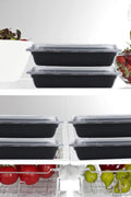 15-Pack 38oz Meal Prep Containers with Lids – Reusable BPA-Free Bento Boxes for Microwave, Freezer, and Dishwasher Use