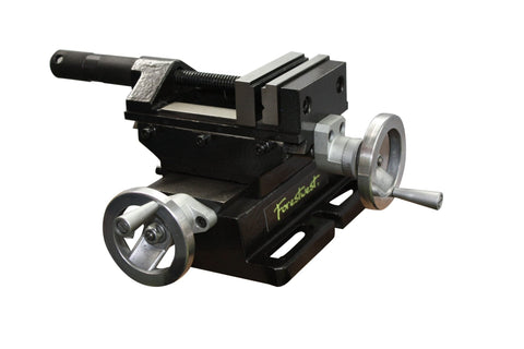 New 4 - Inch Precision Cross Slide Vise – Cast Iron, 2 - Axis Compound, Smooth Travel, Accurate Drilling & Milling - with | Sold by Uncle Wiener's Wholesale