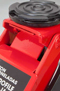 4 Ton Dual Piston Hydraulic Jack – Full Side View in Red
Low Profile Floor Jack – Close-Up of Pump and Wheels
Heavy-Duty Hydraulic Jack – Front View with Wide Frame
Dual Piston Jack – Rubber Pad and Lift Saddle Detail
Hydraulic Floor Jack – In Use with Car for Lifting Demonstration