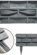 Flexible Brick Garden Edging – 4 Piece Set Installed
Interlocking Stone-Style Lawn Border – Close-Up View
Garden Landscape Fence Panels – Curved and Straight Setup
Plastic Garden Edging Panels – Brick Design in Flower Beds
Outdoor Edging Fence – Tool-Free Installation Pieces