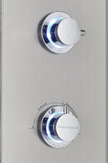 New 4 - Way Stainless Steel LED Jet Rainfall Massage Shower – Luxury Bathroom Shower Head - with Stainless Jet Rainfall Massage Shower | Sold by Uncle Wiener's Wholesale