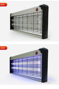 40W Electronic Bug Zapper – Front View

UV Insect Killer for Indoor and Outdoor Use

Bug Zapper Mounted on Wall in Home

Commercial Fly Trap with UV Light

High-Voltage Electric Grid Close-Up

Bug Zapper in Kitchen Environment

Removable Tray for Easy Cleaning
