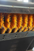 Front View of Hydraulic Pickup Box Broom Sweeper for Skid Steers

Mini Skid Steer Broom with High-Capacity Debris Bin – 44 Inch

Replaceable Brush Bristles on Hydraulic Sweeper Attachment

Angled View of MSBB1120 Mounted on Mini Skid Steer

Industrial Cleanup Tool – Skid Steer Pickup Broom with Collector