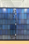 Front view of 440W bifacial solar panel with dual glass

All-black high-efficiency solar panel for residential rooftops

440W solar panel with monocrystalline silicon cells

Bifacial solar panel with MC4 connectors

Backside view of dual glass solar module for off-grid use