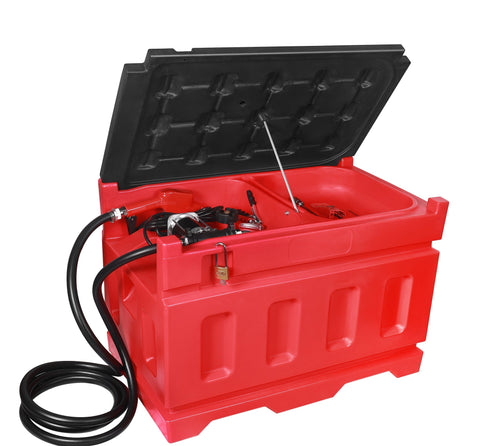 New 48 Gallon Fuel Transfer Tank with Pump – Gas & Diesel – Heavy Duty YHM180G - Fuel Pump with | Sold by Uncle Wiener's Wholesale