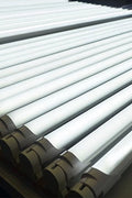 8FT LED tube lights installed in commercial ceiling
Bright white 4FT integrated T8 LED light tube
Close-up of frosted cover LED tube bulb
T8 tube lights illuminating warehouse ceiling
LED tube light replacement for fluorescent tubes