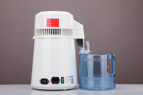 New 4L Countertop Water Distiller – 750W Stainless Steel Purifier for Home & Office Use S0615 - with | Sold by Uncle Wiener's Wholesale