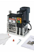 “5-hole wire stripping machine MST30C for home and small shop use”

“Adjustable automatic wire stripper with multiple blade holes”

“Compact black cable stripping machine for electric wires”