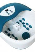 New 5 - in - 1 Foot Spa and Bath Massager with Heat – Stress Relief, Bubbles, Vibration, and Massage Rollers | Model 1224FS - with | Sold by Uncle Wiener's Wholesale
