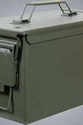 50 Cal heavy-duty waterproof metal ammo can with rubber seal