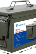 Interior of military-grade 50 Cal ammo storage box