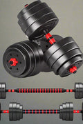50 kg adjustable dumbbell set with barbell connector and spinlocks

adjustable iron sand dumbbells with PE casing for home gym

convertible dumbbell to barbell set with ergonomic grip rods

complete home gym weight set for strength training S1225