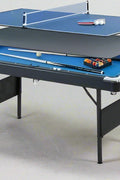 5.5 FT 3 IN 1 PORTABLE FOLDING POOL TABLE - Pool Table with | Sold by Uncle Wiener's Wholesale
