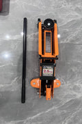 2.5 Ton Hydraulic Floor Jack – Top View in Orange Steel Frame
Heavy-Duty Car Jack – Front Angle with Wheels and Handle
Compact Steel Floor Jack – Side Profile for Low Clearance Vehicles