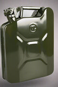 Metal Fuel Jerry Can – Military Green, Heavy-Duty Gas & Diesel Storage – 5L, 10L, 20L