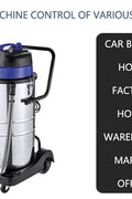 New 60L Wet & Dry Vacuum Cleaner – Heavy Duty Stainless Steel Shop Vac for Industrial & Commercial Use V5060L - with | Sold by Uncle Wiener's Wholesale