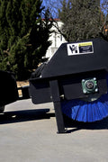 72" Hydraulic Skid Steer Angle Broom on Pavement
Side View of Skid Steer Sweeper with Steel Bristles
Heavy-Duty Skid Steer Snow and Dirt Broom Attachment
Close-up of SBA72RB2 Bristle Set on Angle Broom
Mounted Skid Steer Broom in Outdoor Worksite