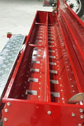 8FT 3-point hitch grain and fertilizer seeder for tractors
Red tractor seeding attachment with fertilizer rows
Heavy-duty farm planter attachment – 8 FT and 4 FT seeder