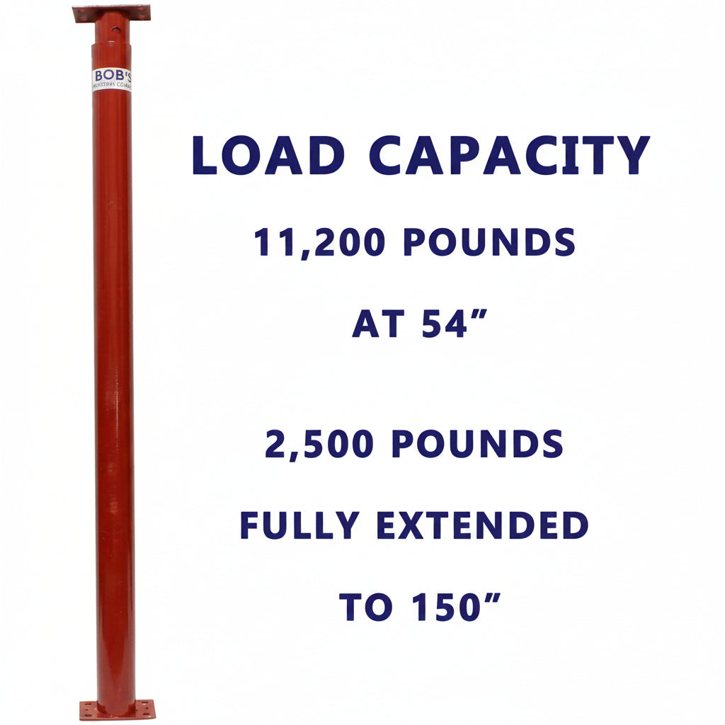 Column Support Post New Adjustable Jack Post Basement Support – Heavy Duty Steel Column fo ...