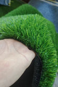 Artificial grass rug 6.56x9.84 ft on patio
Close-up of 3cm pile height synthetic grass fibers
Drainage backing of turf mat
Green outdoor turf rug used on balcony
Realistic fake grass rug for backyard or indoor use