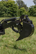 5-Position Backhoe Thumb Attachment – Side View with Bolts

Excavator Thumb Accessory Clamping Log – Kubota-Compatible

Universal Bolt-On Backhoe Thumb – Heavy-Duty Steel Jaw

Black Excavator Thumb Clamp Installed on Tractor Boom