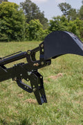 5-Position Backhoe Thumb Attachment – Side View with Bolts

Excavator Thumb Accessory Clamping Log – Kubota-Compatible

Universal Bolt-On Backhoe Thumb – Heavy-Duty Steel Jaw

Black Excavator Thumb Clamp Installed on Tractor Boom