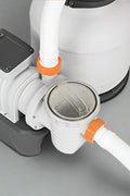 “Bestway Flowclear Sand Filter Pool Pump with Hoses – 3000 GPH”

“Above-ground pool sand filtration system by Bestway”

“Model 58500 sand filter with pressure gauge”

“Flowclear 2200 GPH pump system for pools”

“6-position valve Bestway sand filter system”