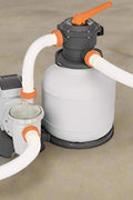 “Bestway Flowclear Sand Filter Pool Pump with Hoses – 3000 GPH”

“Above-ground pool sand filtration system by Bestway”

“Model 58500 sand filter with pressure gauge”

“Flowclear 2200 GPH pump system for pools”

“6-position valve Bestway sand filter system”