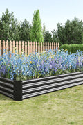 Modern Black Steel Raised Garden Bed for Vegetables and Flowers

Durable Rectangle Outdoor Planter with Rust-Resistant Coating

Heavy-Duty Black Steel Garden Bed for Backyard Growing