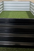 Modern Black Steel Raised Garden Bed for Vegetables and Flowers

Durable Rectangle Outdoor Planter with Rust-Resistant Coating

Heavy-Duty Black Steel Garden Bed for Backyard Growing