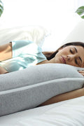 New C - Shaped Pregnancy Pillow – Memory Foam Full Body Maternity Support Pillow 74BPL - with | Sold by Uncle Wiener's Wholesale