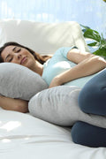New C - Shaped Pregnancy Pillow – Memory Foam Full Body Maternity Support Pillow 74BPL - with | Sold by Uncle Wiener's Wholesale
