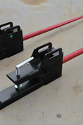 CLAMP ON BUCKET BALE FORK SPEAR - SKID STEER ATTACHMENT with | Sold by Uncle Wiener's Wholesale