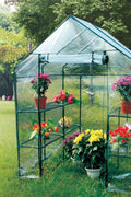 New Clear Walk - In Greenhouse Garden – Durable, Spacious & Easy to Use AMGH221 - with | Sold by Uncle Wiener's Wholesale
